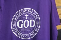 Image 5 of Sealed by the King | Property of Heaven - Christian T-Shirt