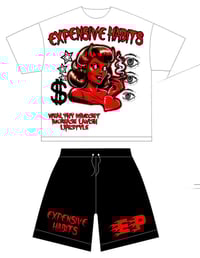 "Night life" short set