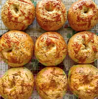 Cheese Everything Bagels (Half-Dozen)