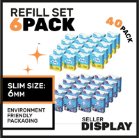 Image 1 of Refill set Seller Display - Six Pack