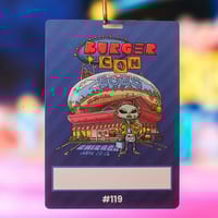 Image 2 of Midnight Burger BurgerCon 2025 Lanyard & Badge