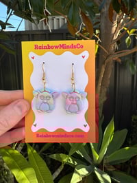 Furby fever earrings