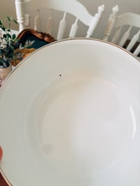 Image 3 of enamel floral bowl