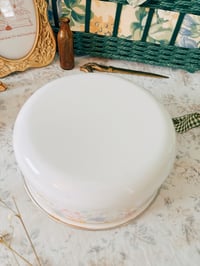 Image 4 of enamel floral bowl