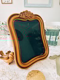 Image 1 of wooden floral frame