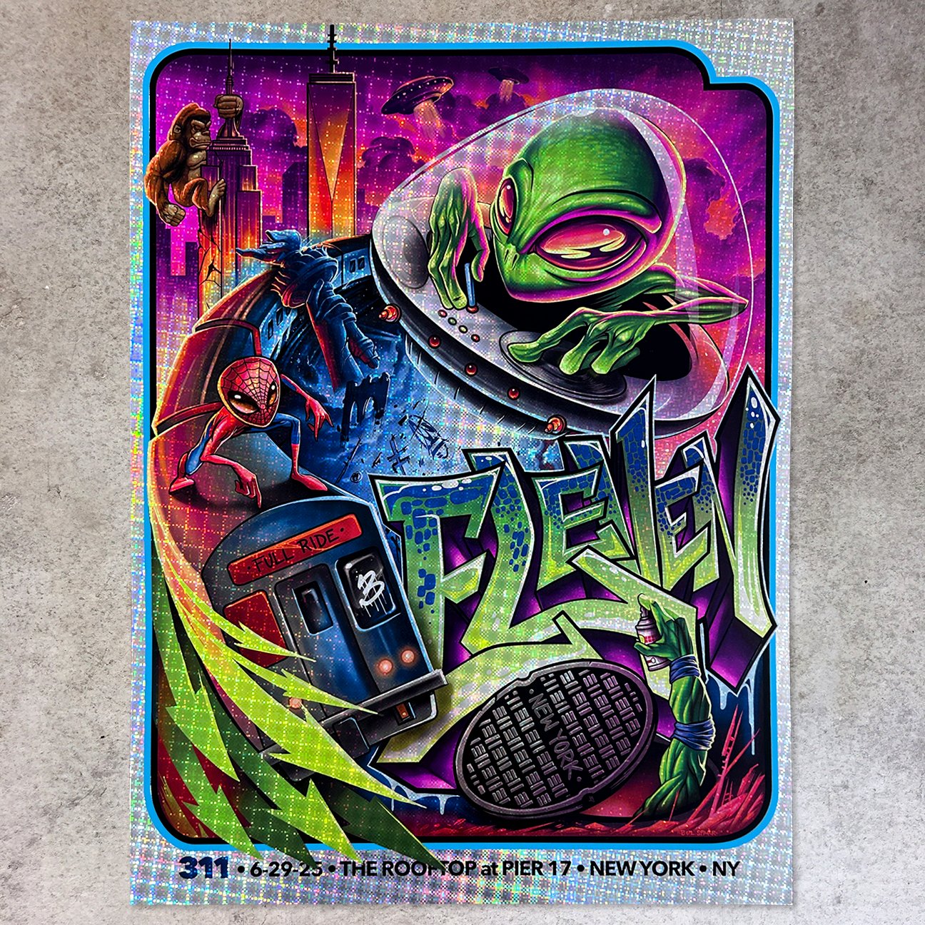 PS FEDA2(ポスター) F4D Studios — 311 New York Posters