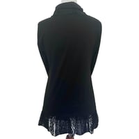 Image 4 of Axes Femme Long Black Top