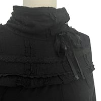 Image 3 of Axes Femme Long Black Top