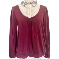 Image 2 of Axes Femme Collared Red Sweater