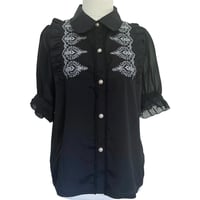 Image 2 of Axes Femme Black Blouse