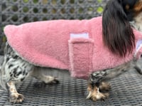 Image 1 of Pink Fur Coat 