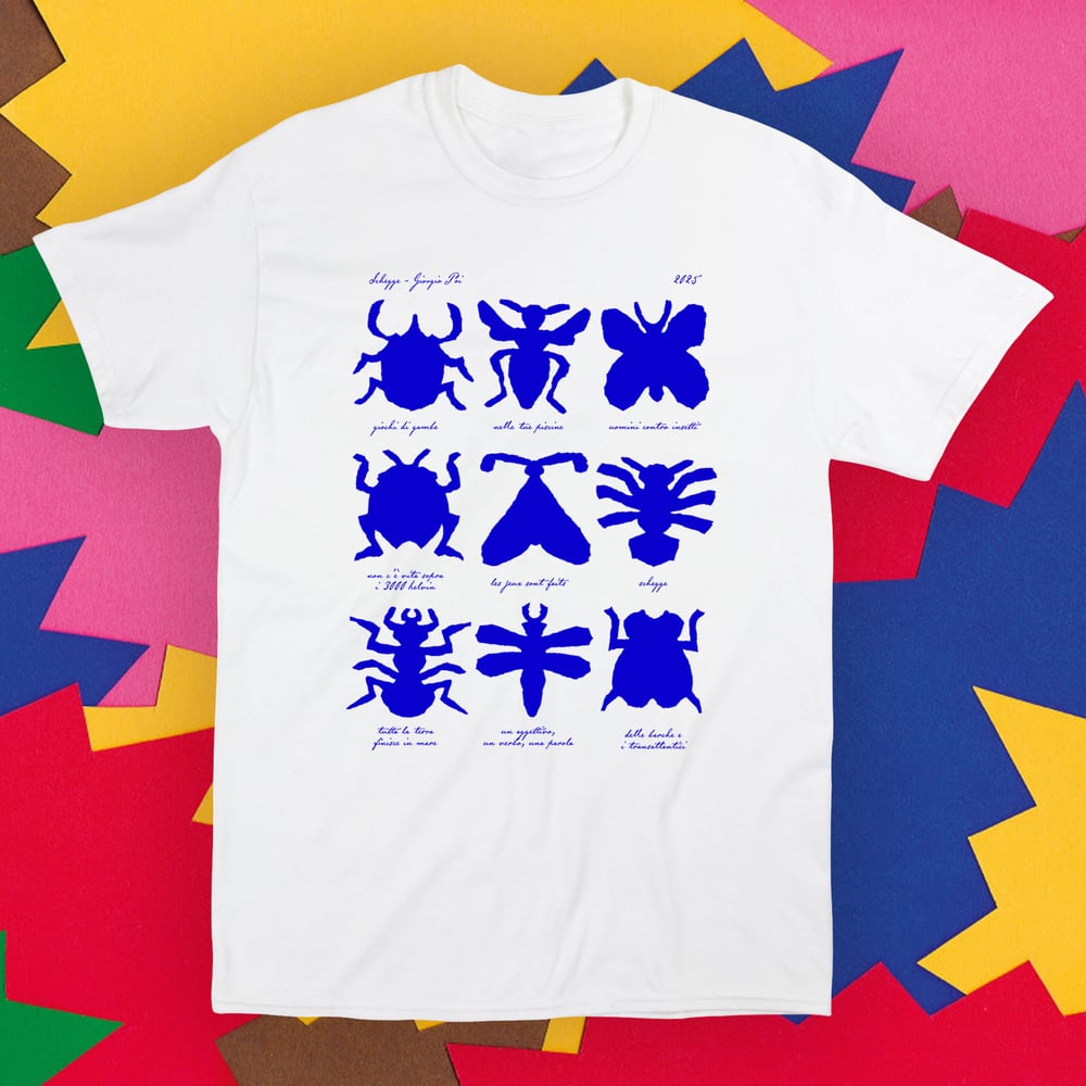 Image of Giorgio Poi: T-Shirt INSETTARIO bianca