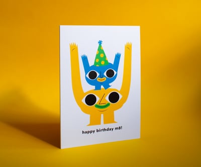 Image of Happy Birthday M8 - greeting card