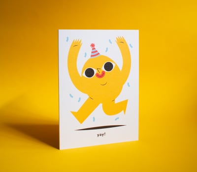 Image of Yay! - greeting card