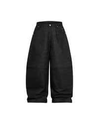 Image 1 of PUSH PUSH Raw Selvedge Denim Black