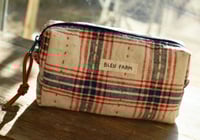 Image 4 of Small Fabric Makeup Bag – Vintage Fabric, Everyday Zipper Pouch