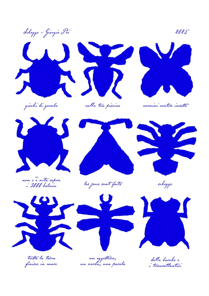 Image of Giorgio Poi: T-Shirt INSETTARIO bianca