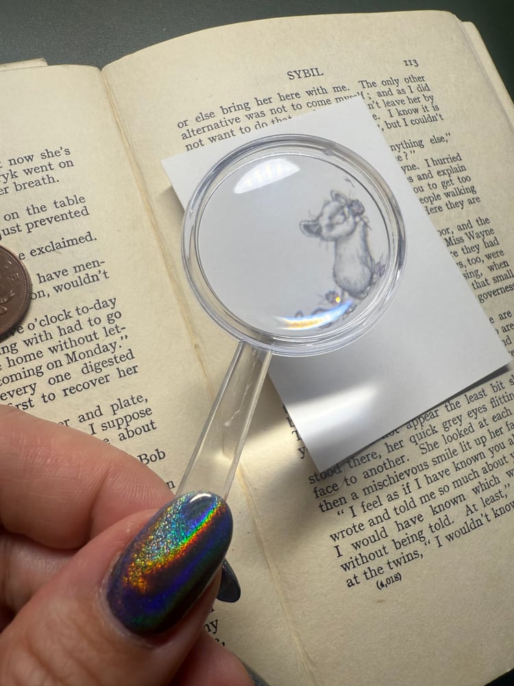 Image of Miniature Magnifying Glass