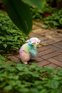 Image 5 of Pastel rainbow tie-dye Gamusino Artdoll [IN STOCK]