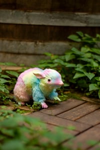 Image 10 of Pastel rainbow tie-dye Gamusino Artdoll [IN STOCK]