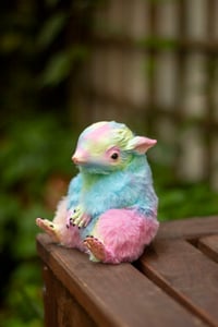 Image 11 of Pastel rainbow tie-dye Gamusino Artdoll [IN STOCK]