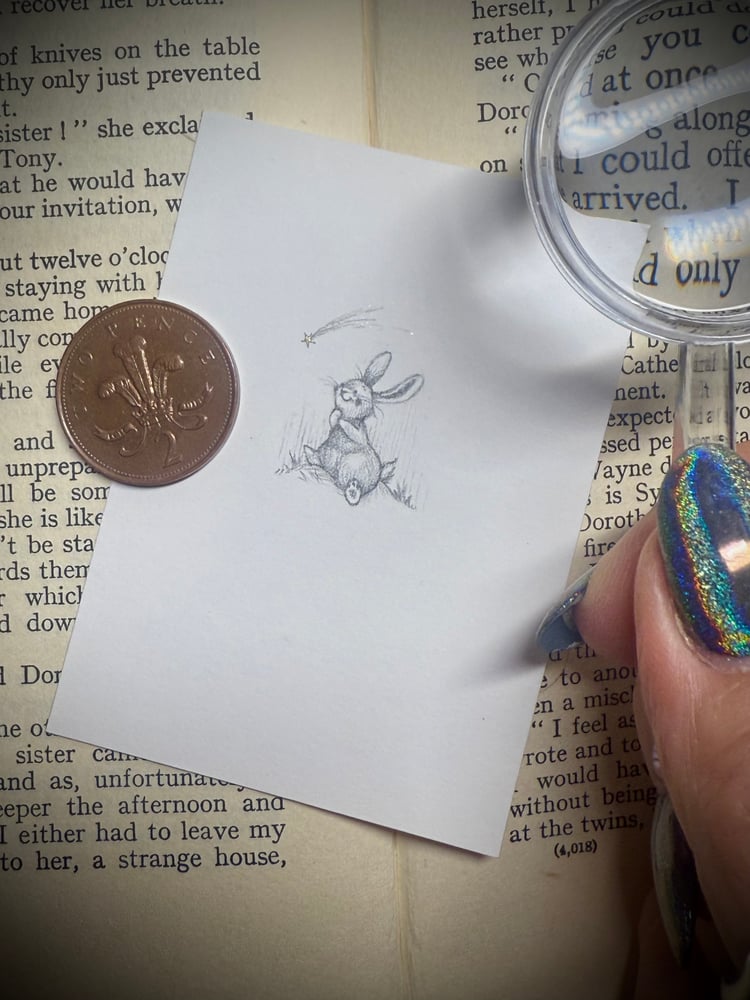 Image of ‘Wish Upon A Star’ Original Miniature Illustration
