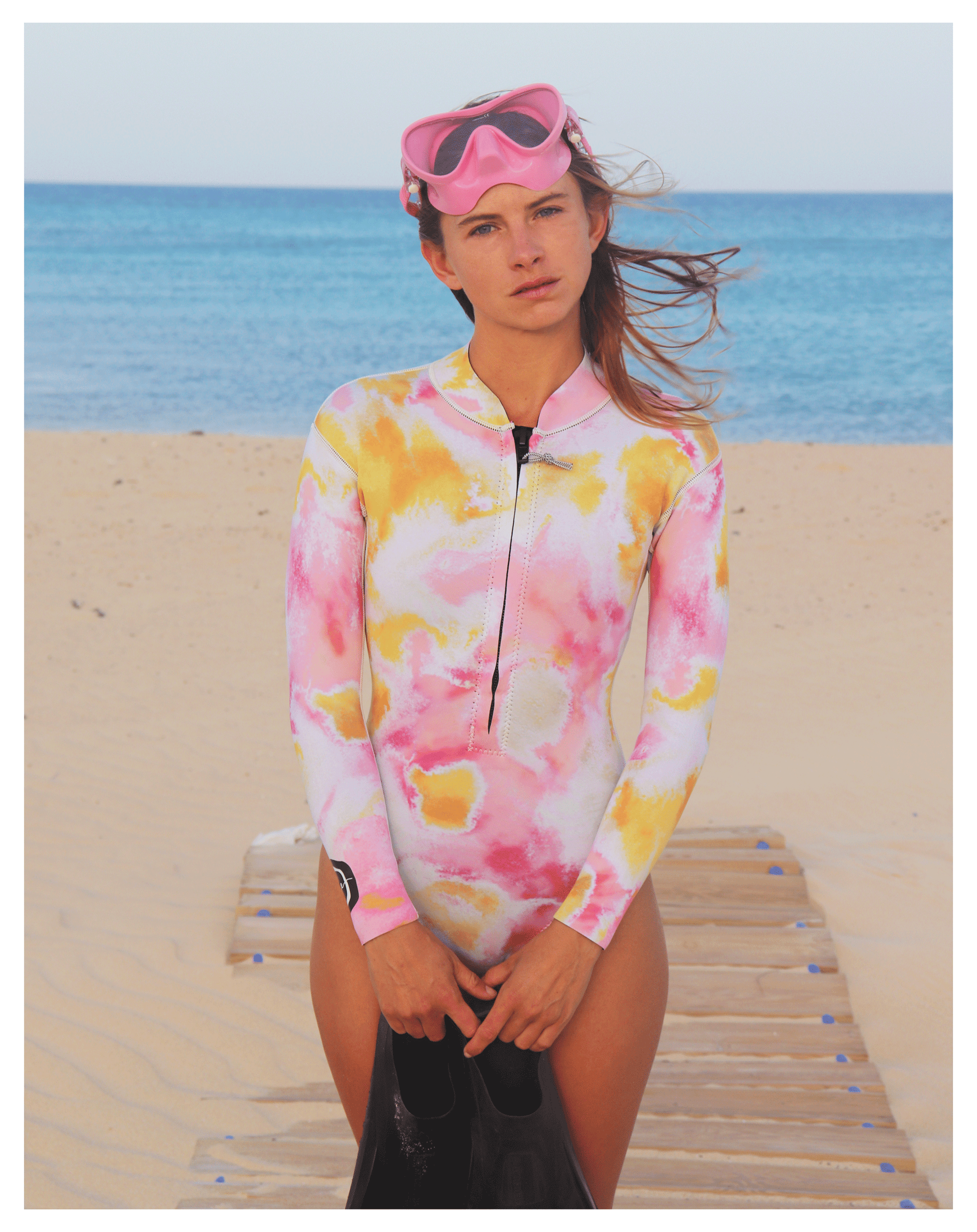 Image 1 of Vanilla sunset short wetsuit
