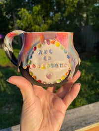 Image 1 of “Art is Resistance” Mug