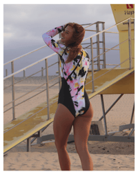 Image 5 of Black vanilla short wetsuit