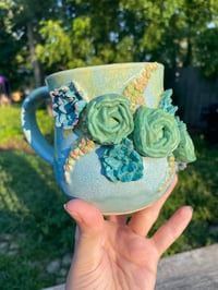 Image 1 of 14 oz Succulent Mug