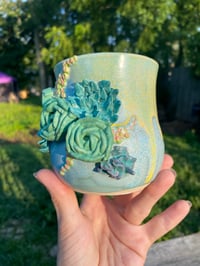Image 2 of 14 oz Succulent Mug