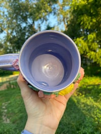 Image 5 of 15 Oz Lavender Ranunculus Mug
