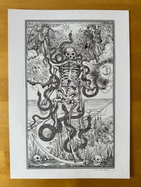 Image 1 of "I am death" original art 