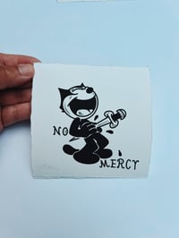 no mercy | 5 x 5 print