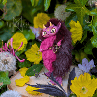 Image 3 of Fuchsia Key Keeper Staglett