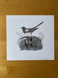 Image 1 of "Saxon" original art