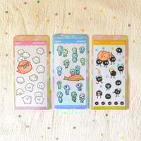 Image 2 of Ghibli Clear Sticker Sheet