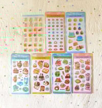 Image 2 of Cakes & Dessert Bakery Series 1 Sticker Sheets