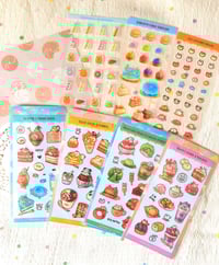 Image 1 of Cakes & Dessert Bakery Series 1 Sticker Sheets