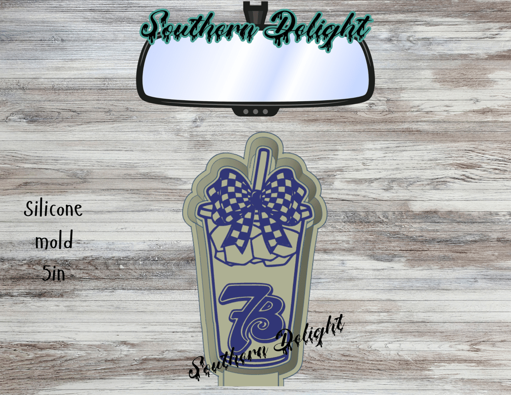 Image of 7Brew Iced drink Freshie Mold