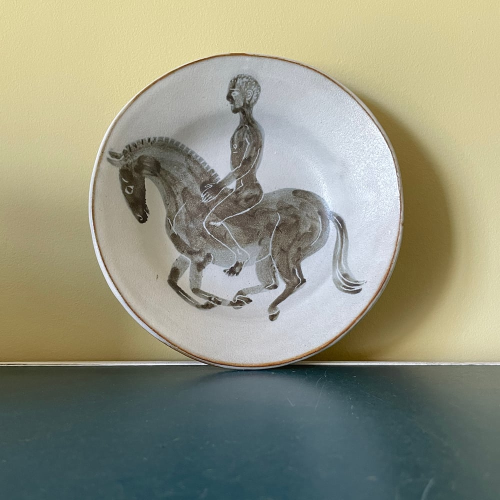 Naked man on a horse 3