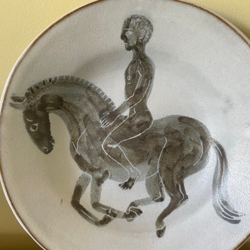 Naked man on a horse 3