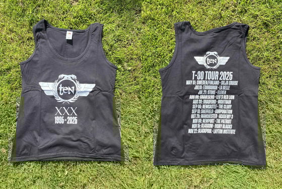 Image of TEN T-30 UK Tour (Ladies Vest)