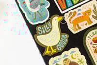 Image 3 of Silly Goose Waterproof Vinyl Sticker