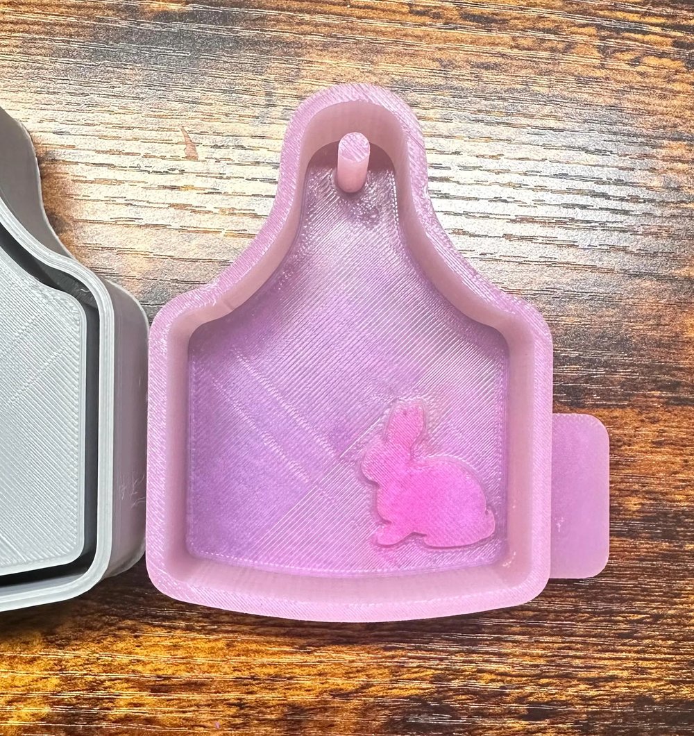 Image of 4H Ear Tag Freshie Molds