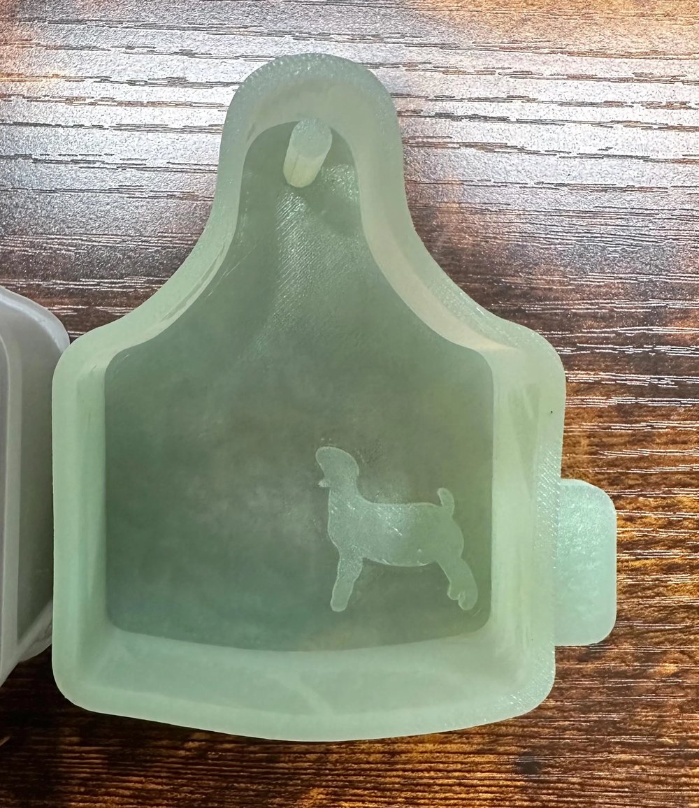 Image of 4H Ear Tag Freshie Molds