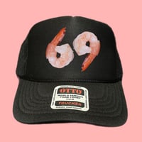 Image 2 of mesh shrimp hats