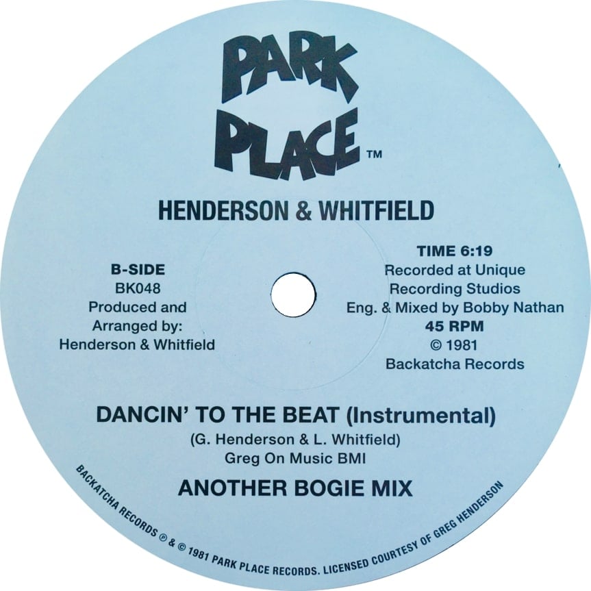 Image of Henderson & Whitfield 12"