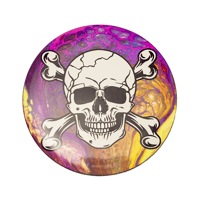 Image 1 of BFD #239 "Skull and X Bones" Discraft Buzzz