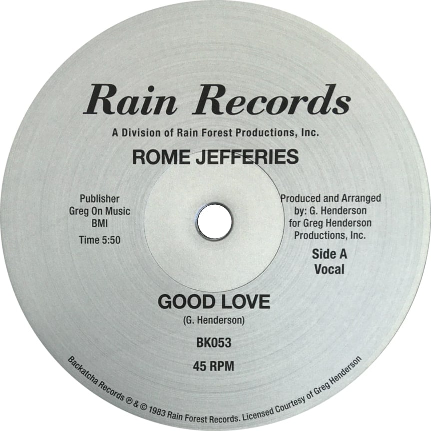 Image of Rome Jefferies 12"